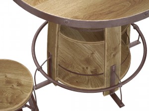 bayshore pub table set Modèle 3D