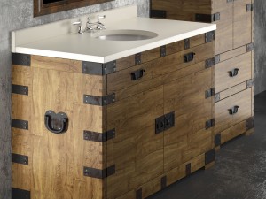 heirloom silver a washbasin and cupboard rh 3D 모델