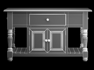 vivien kitchen island Modello 3D
