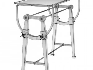 go home charting table Model 3D
