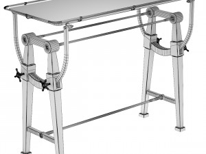 go home charting table Model 3D