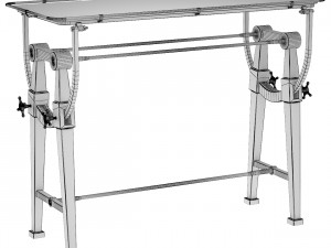 go home charting table Model 3D