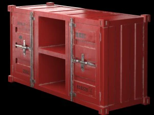 loft concept loft-concept tv cabinet dresser iron 3D Model