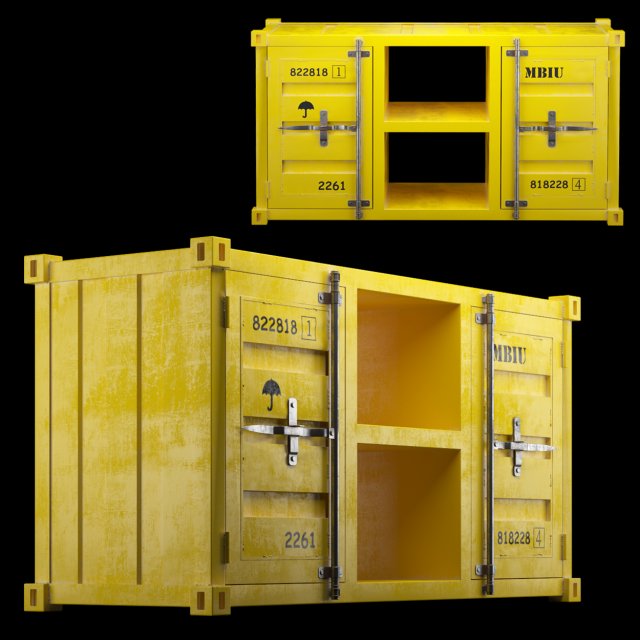 loft concept loft-concept tv cabinet dresser iron 3D 모델 .c4d .max .obj .3ds .fbx .stl .blend 