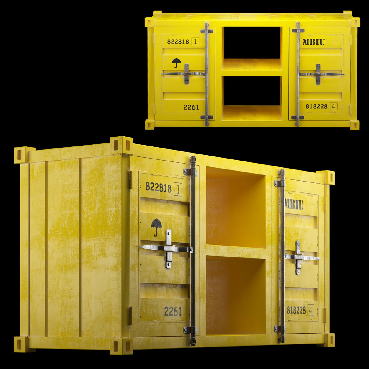 loft concept loft-concept tv cabinet dresser iron 3D Model .c4d .max .obj .3ds .fbx .stl .blend 