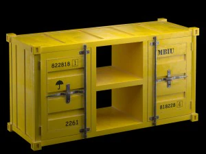 loft concept loft-concept tv cabinet dresser iron 3D Model