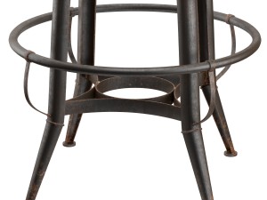chair loft industrial rotative pin 3D 모델