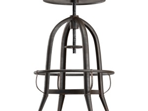 chair loft industrial rotative pin 3D 모델