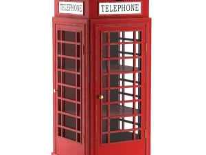 демонстрація лондонської телефонної будки 3D Модель