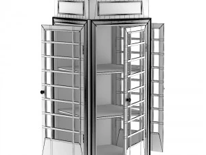 демонстрація лондонської телефонної будки 3D Модель