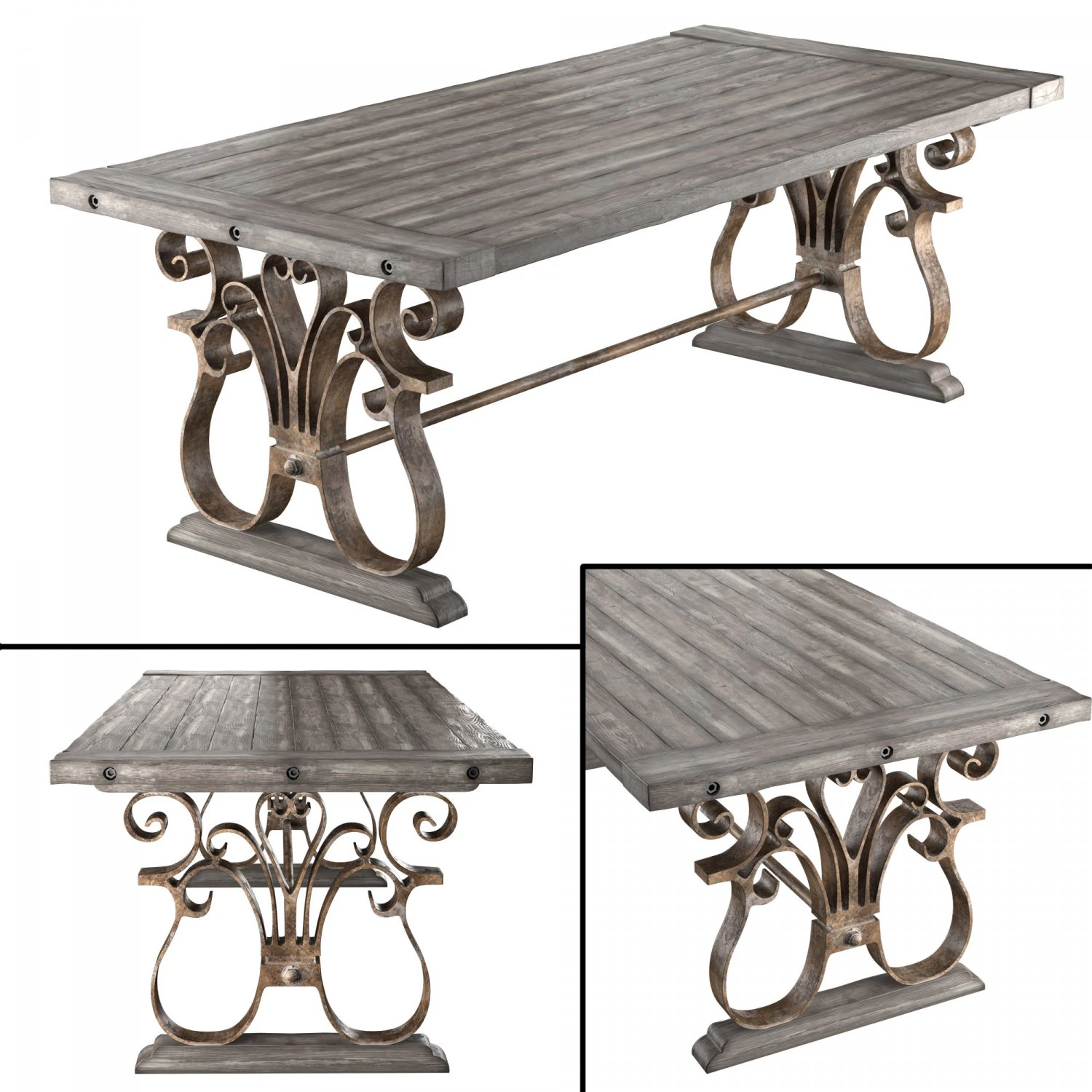 table andrew 3D Model .c4d .max .obj .3ds .fbx .stl .blend
