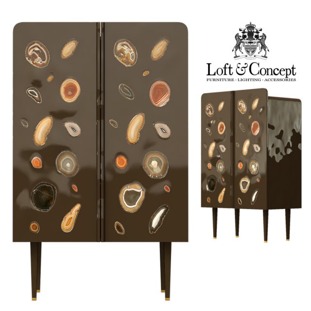 patrick naggar gem cabinet 3D Модель .c4d .max .obj .3ds .fbx .stl .blend 