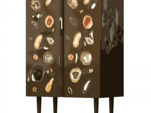 patrick naggar gem cabinet 3D Model