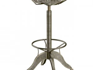 tractor seat barstool 3D Model