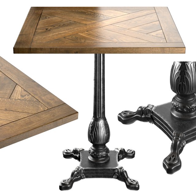 table manor house 3D 模型 .c4d .max .obj .3ds .fbx .stl .blend 