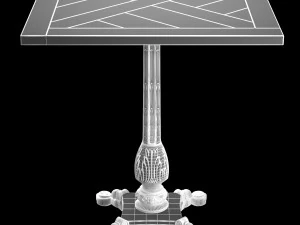 table manor house 3D Model