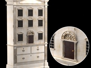 dolls house cabinet 3D Model
