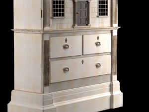 dolls house cabinet 3D-Modell