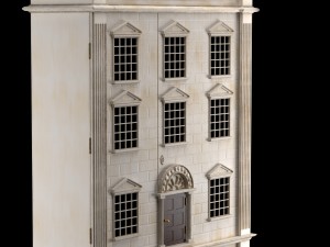 dolls house cabinet 3D-Modell