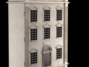 dolls house cabinet 3D Model