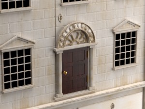 dolls house cabinet 3D-Modell