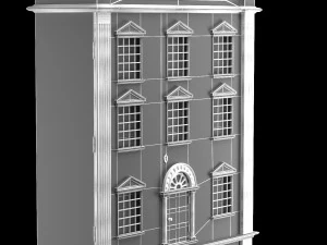 dolls house cabinet 3D Model