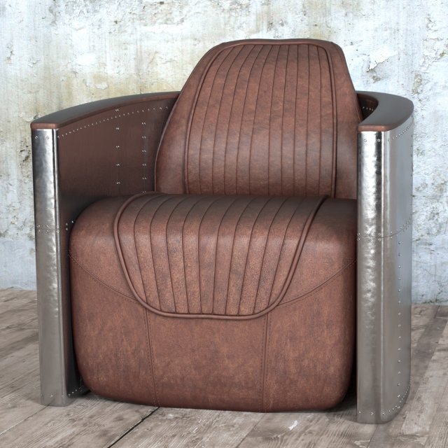 seat aviator tomcat chair 3D Model in Chair 3DExport