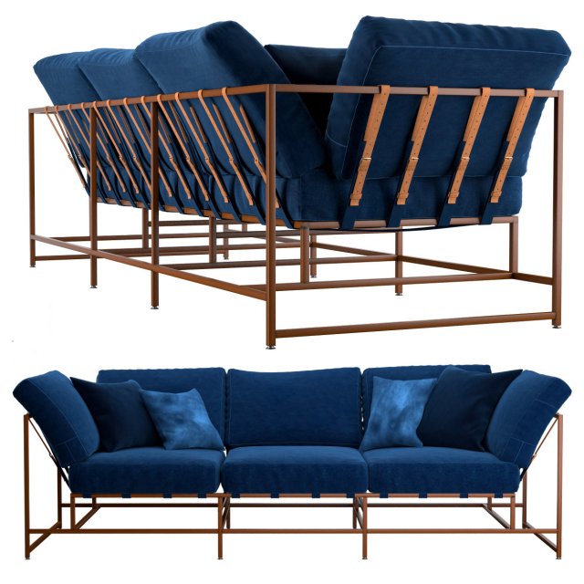 sofa kenn x miller sofa 3D Model .c4d .max .obj .3ds .fbx .stl .blend 