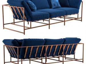 sofa kenn x miller sofa 3D Model