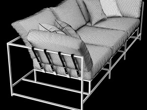 sofa kenn x miller sofa 3D Model