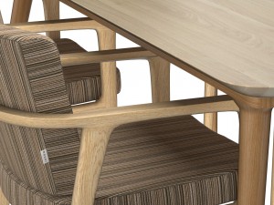 zio dining table 3D Model
