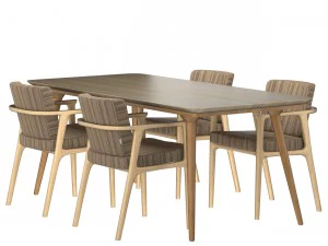 zio dining table 3D Model