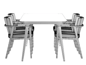 zio dining table 3D Model