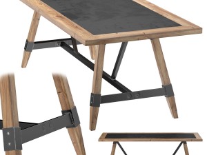 table college 3D-Modell