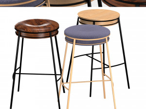 eman bar stool 3D Model