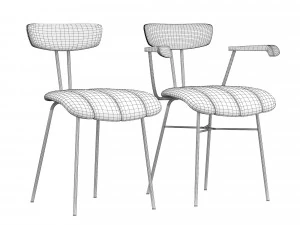 amy chair df wp 3D Model