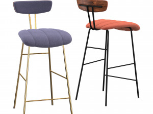 amy df stool 3D 模型