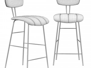 amy df stool 3D 模型