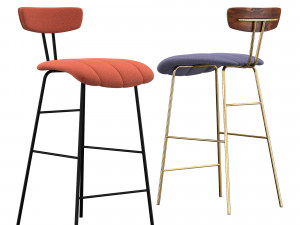 amy df stool 3D 模型