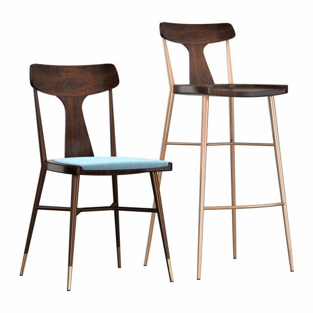 naika 2 chair 3Dモデル .c4d .max .obj .3ds .fbx .stl .blend
