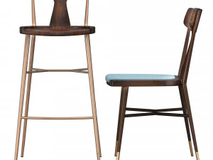 naika 2 chair 3D Model