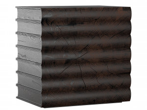 libri stool riva 192 3D 모델