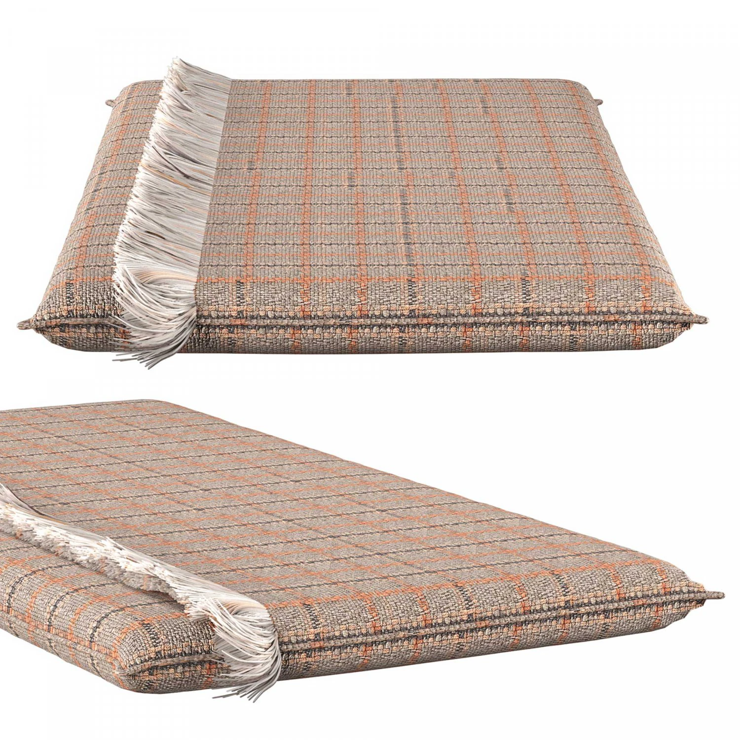 gan small mattress checks 3D Model .c4d .max .obj .3ds .fbx .stl .blend 