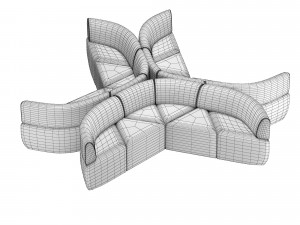 len softscape bauhaus 3D Модель