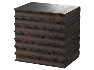 Libri Hocker Riva 1920 3D Modell