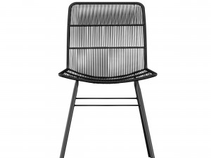 mauritius woven dining chair Modelo 3D
