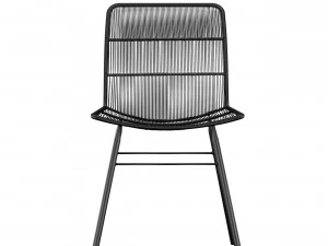 mauritius woven dining chair 3D Model