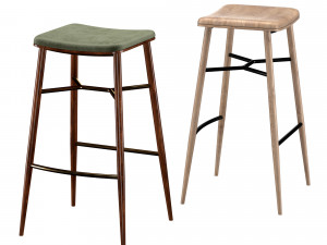 bar stool naika l sg 3D Модель