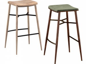 bar stool naika l sg 3D Модель