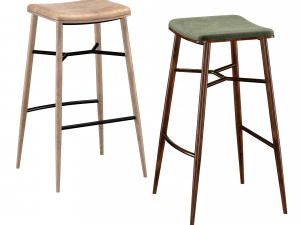 bar stool naika l sg 3D Model